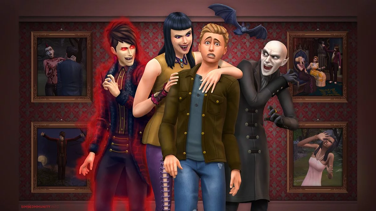 The Sims 4 — Vampires can kill