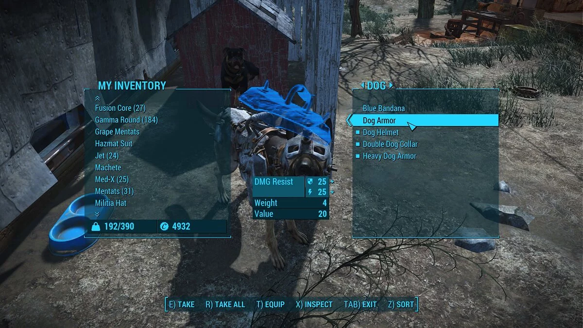 Fallout 4: Game of the Year Edition — Броня для собаки