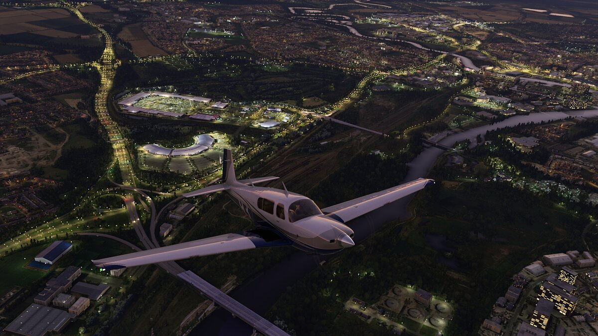 Microsoft Flight Simulator — Improved Teesside Park