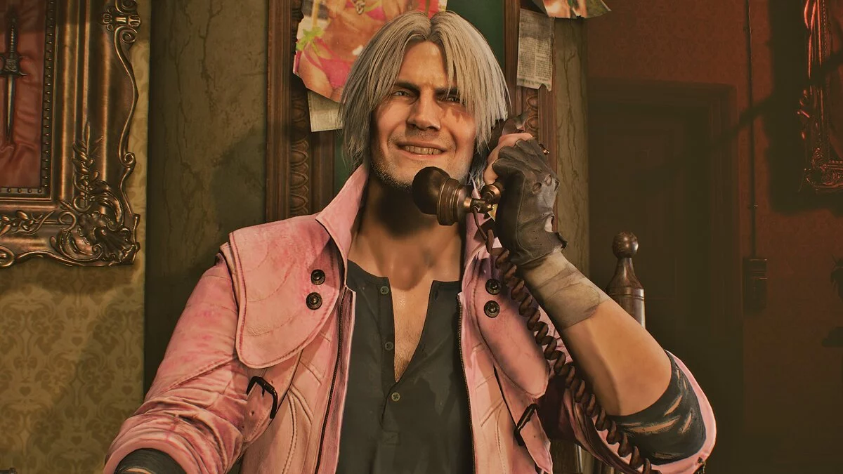 Devil May Cry 5 Special Edition — Chaqueta rosa para Dante