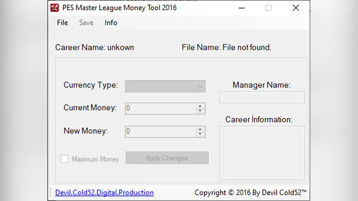 Pro Evolution Soccer 2016 — Money Editor in Master League / Master League Money Tool