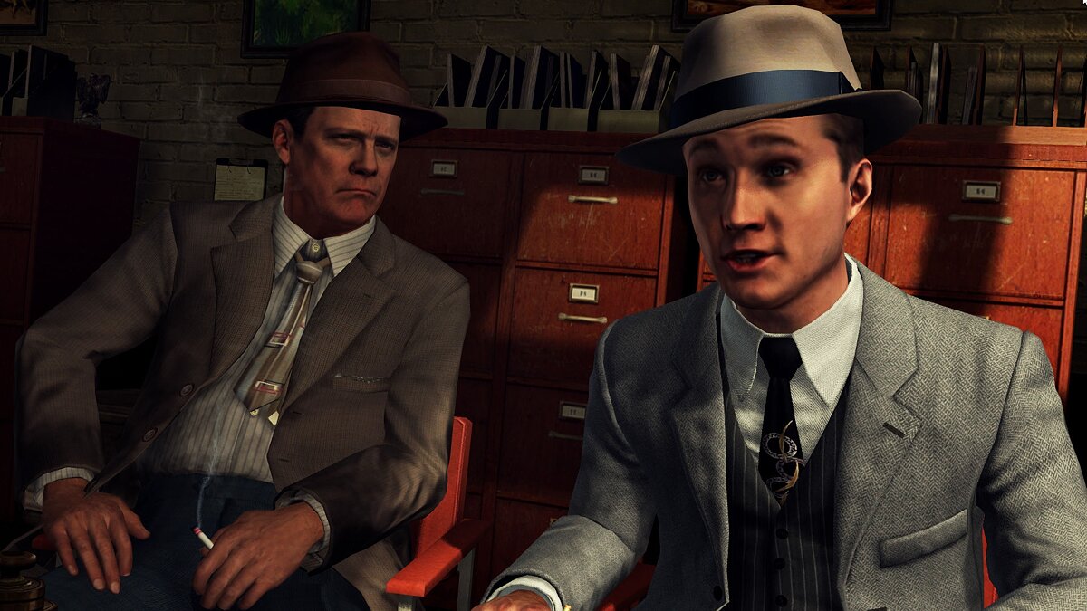 L.A. Noire — Save (Progress 45.8%. All films and tokens collected)