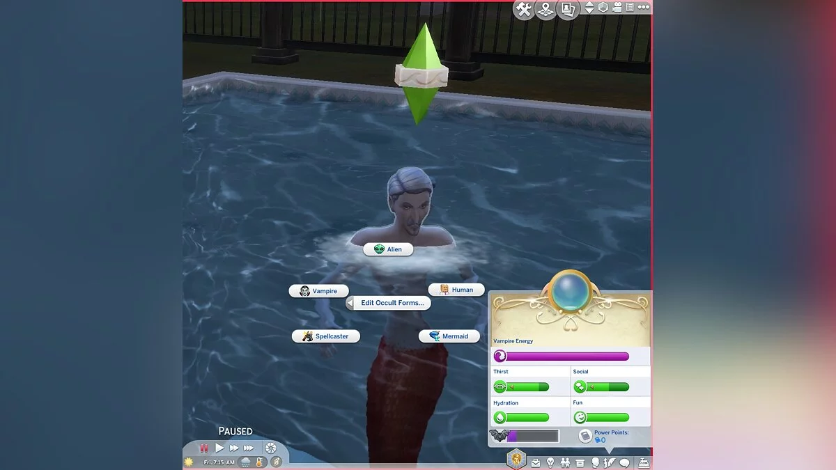 The Sims 4 — Estabilizador de la forma oculta de los híbridos (10.09.2020)