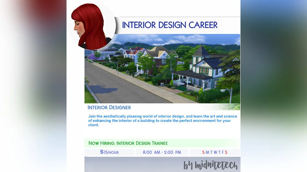 The Sims 4 — Carrera de diseño de interiores