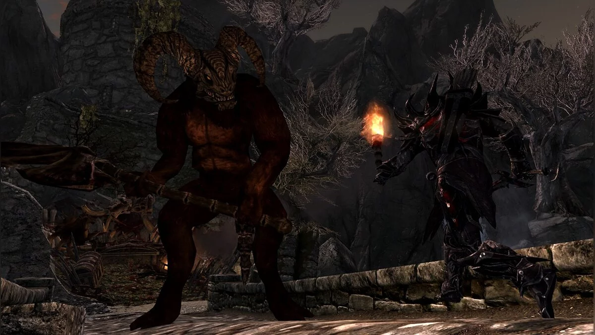 Elder Scrolls 5: Skyrim Special Edition — Демон-Телець