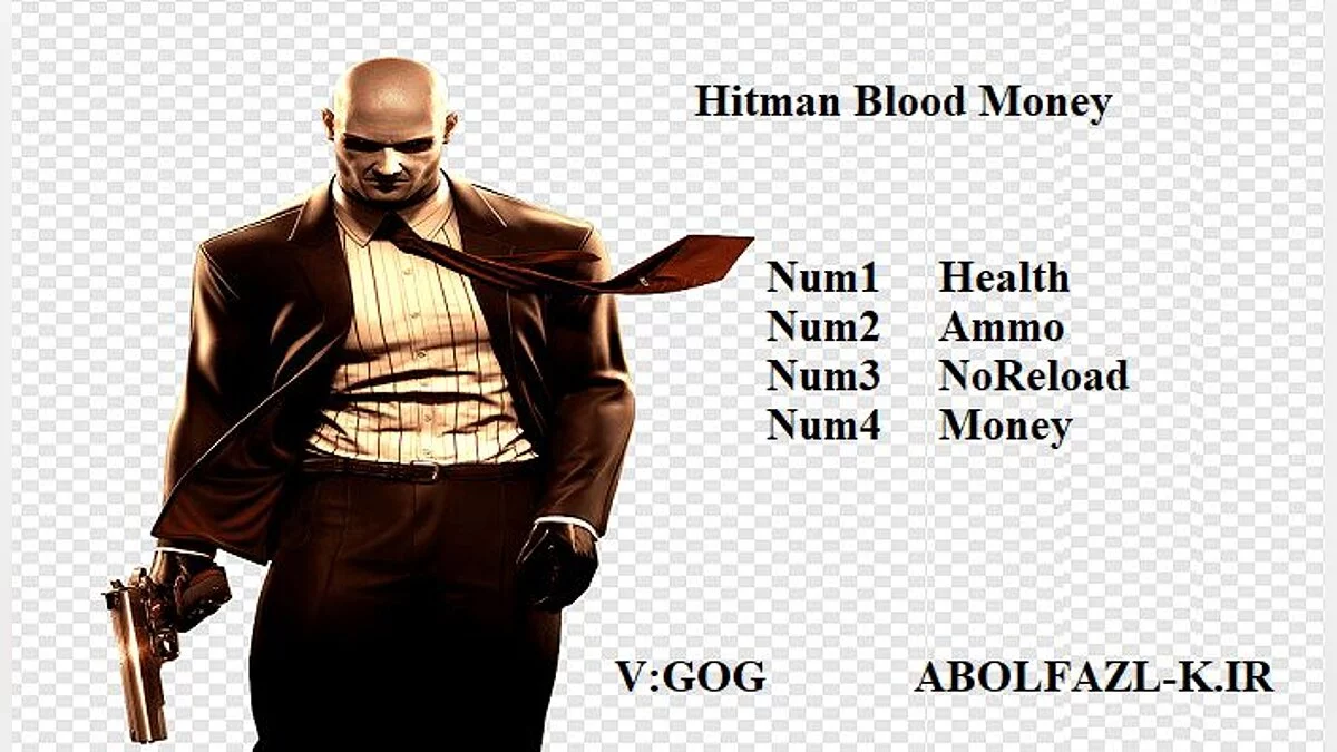 Hitman: Blood Money — Trainer (+4) [GoG]