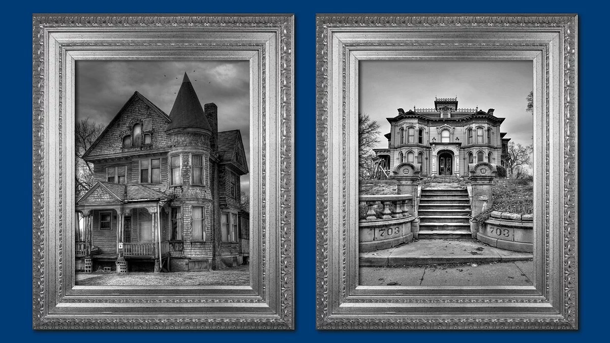 The Sims 4 — Готические черно-белые гравюры