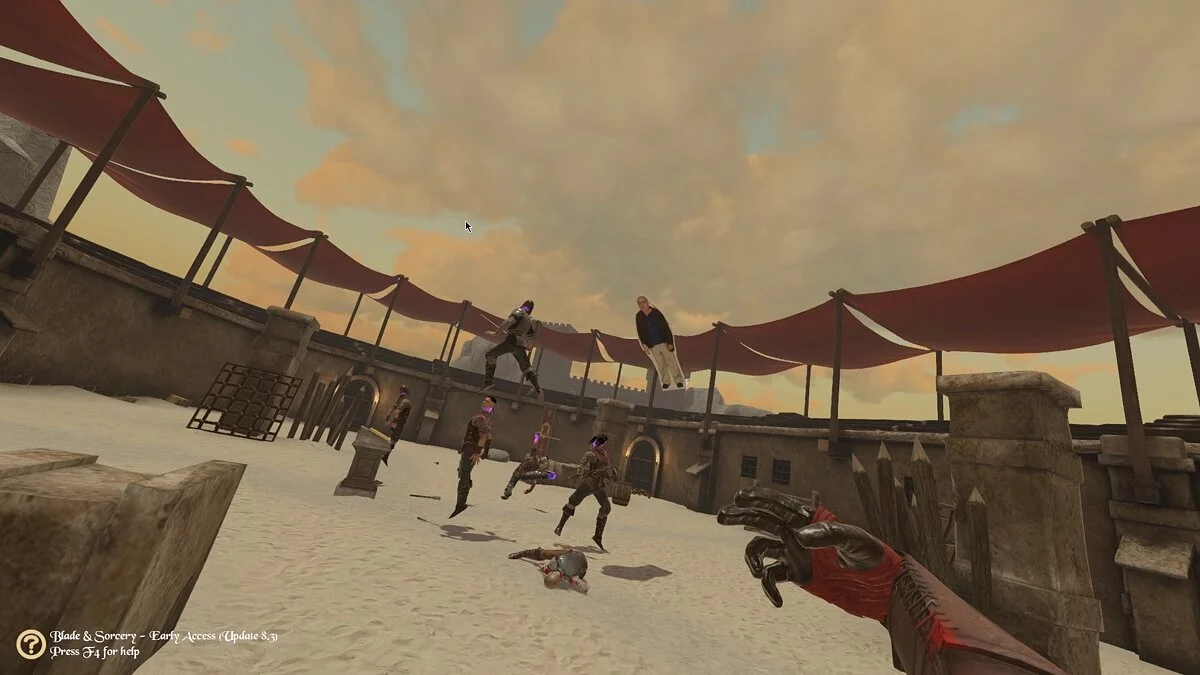 Blade and Sorcery — Картонный Дэнни Де Вито