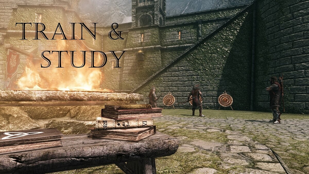 Elder Scrolls 5: Skyrim Special Edition — Train and learn