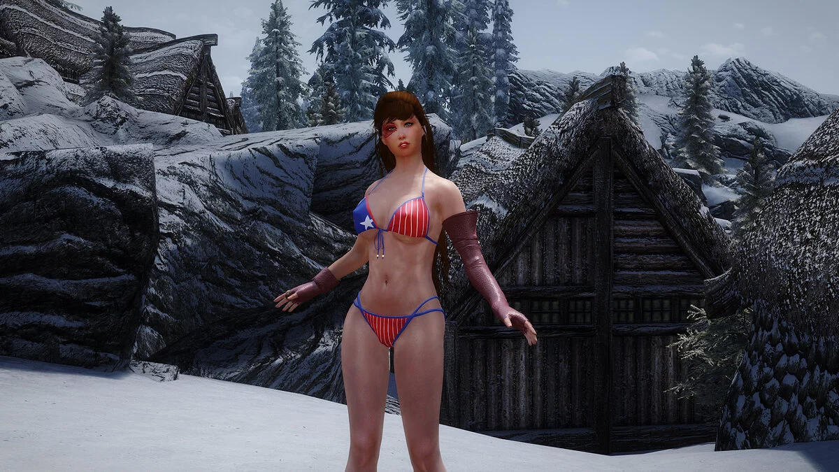 The Elder Scrolls 5: Skyrim Legendary Edition — Одежда Мусаши из аниме «Судьба/Великая Кампания: Первая Миссия»