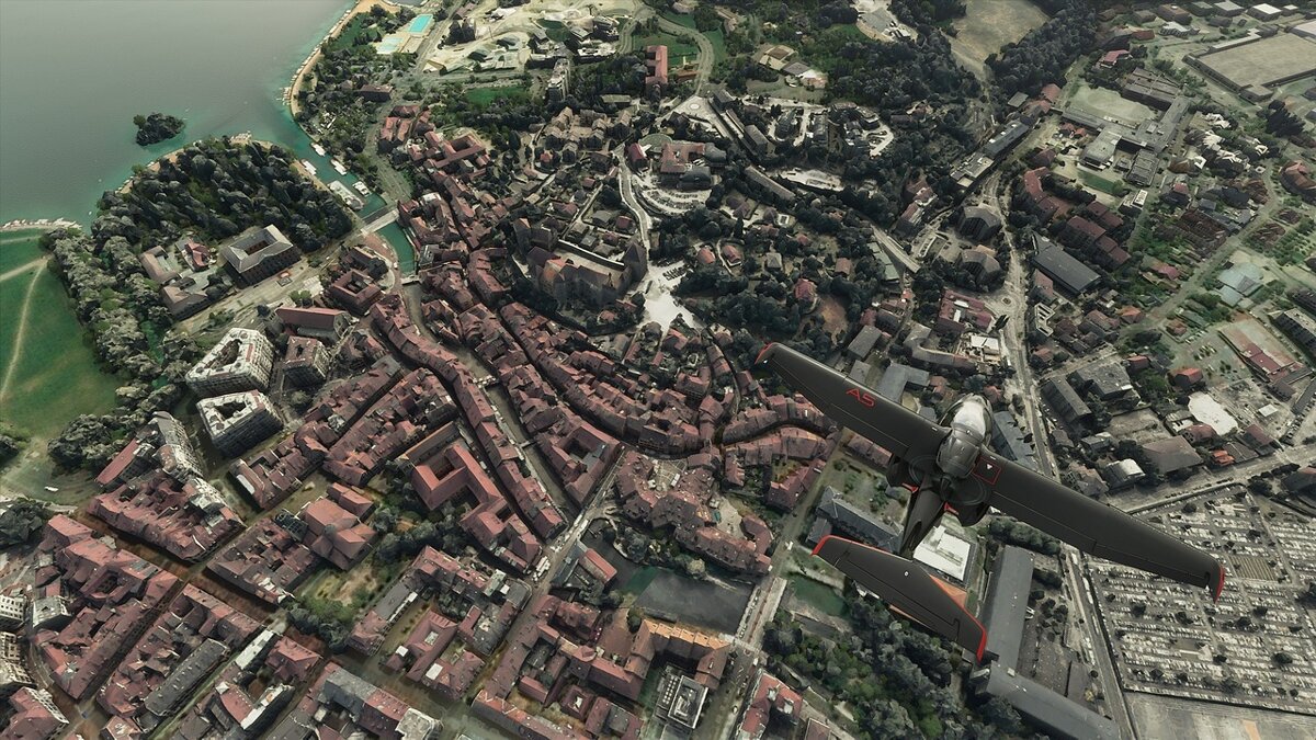 Microsoft Flight Simulator — Improved City of Annecy