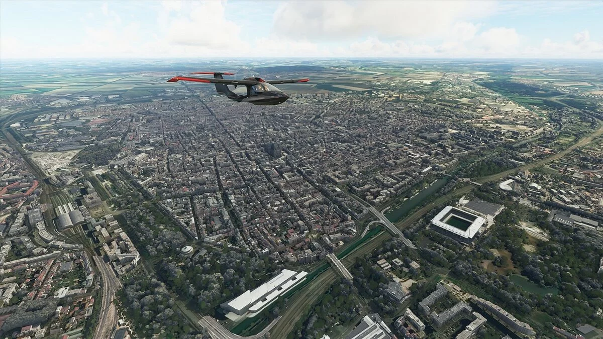 Microsoft Flight Simulator — City of Reims