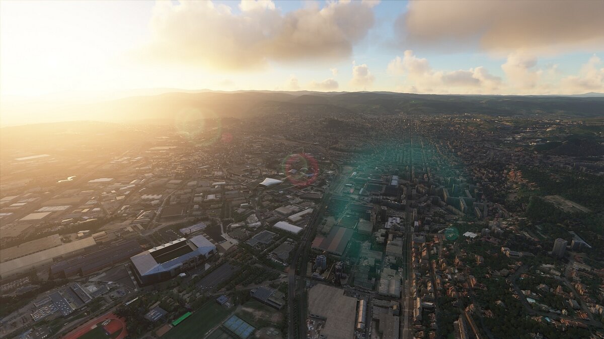 Microsoft Flight Simulator — Improved City of Saint-Etienne