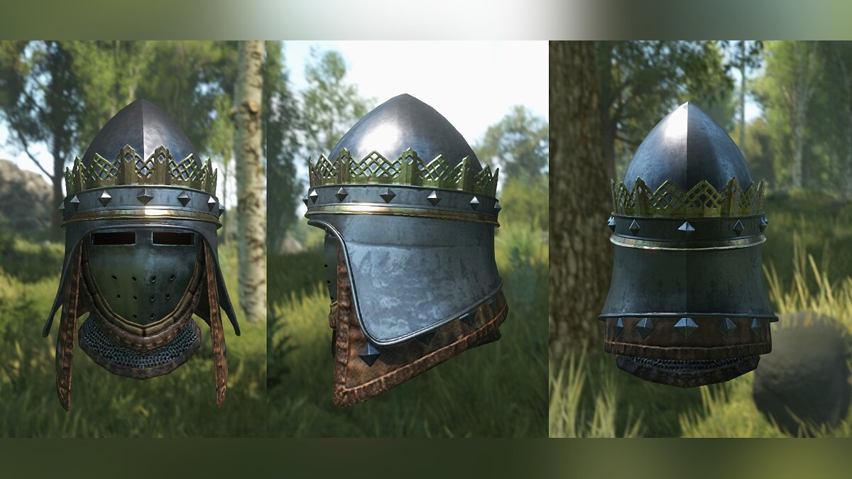 Mount &amp; Blade 2: Bannerlord — Closed helmets