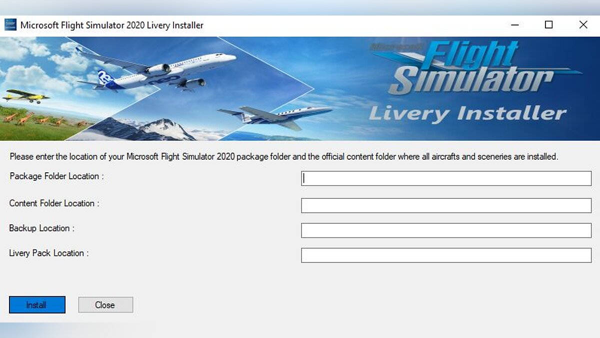 Microsoft Flight Simulator — Livery Installer - livery installer