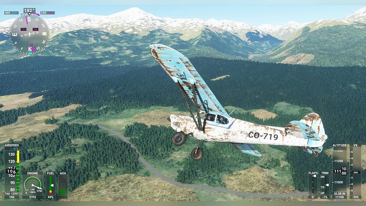 Microsoft Flight Simulator — Rusty X-Cub Barnfind