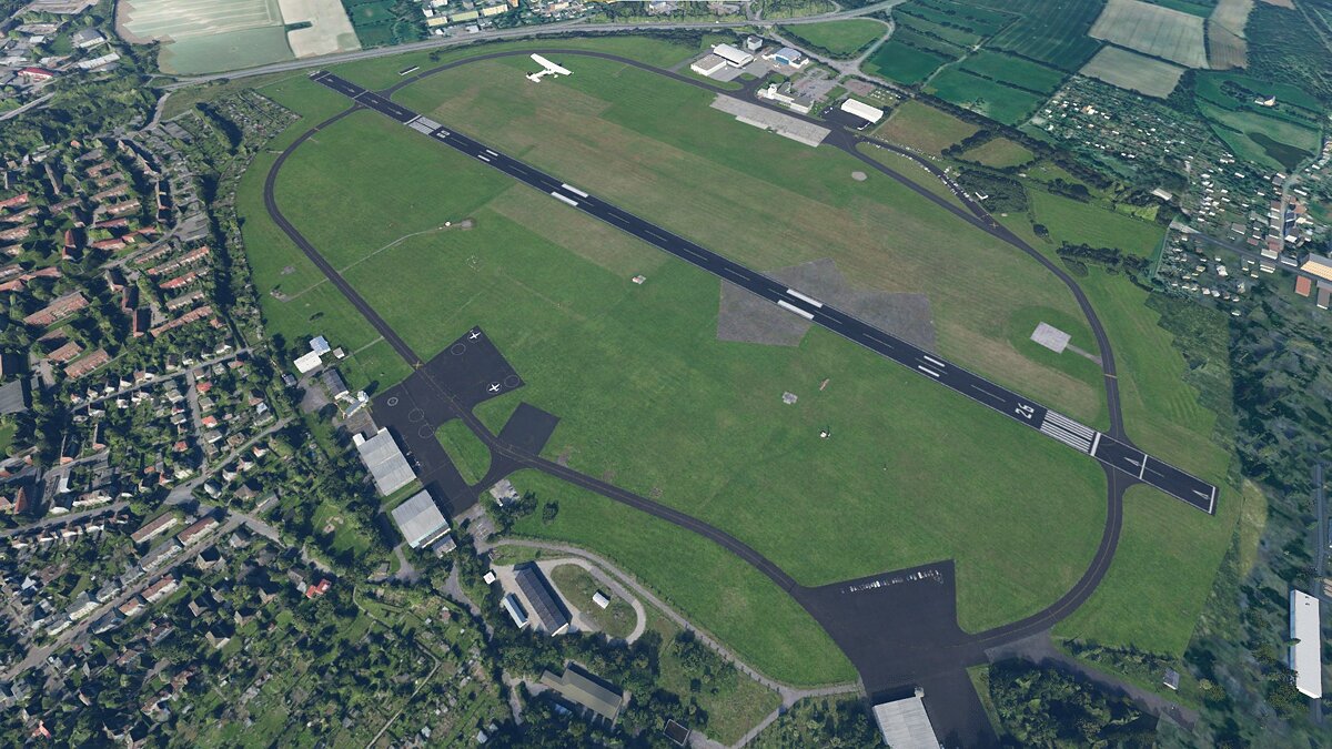 Microsoft Flight Simulator — Airport in Kiel-Holtenau