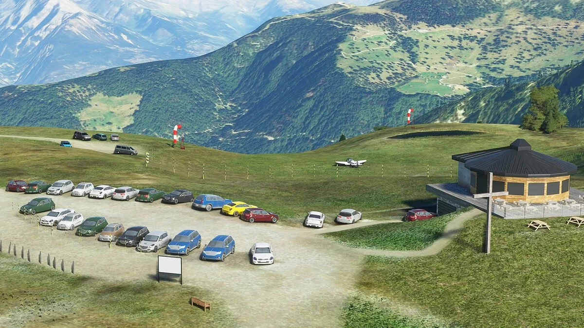 Microsoft Flight Simulator — Покращений аеропорт Альтіпор-де-Круа-де-Кер