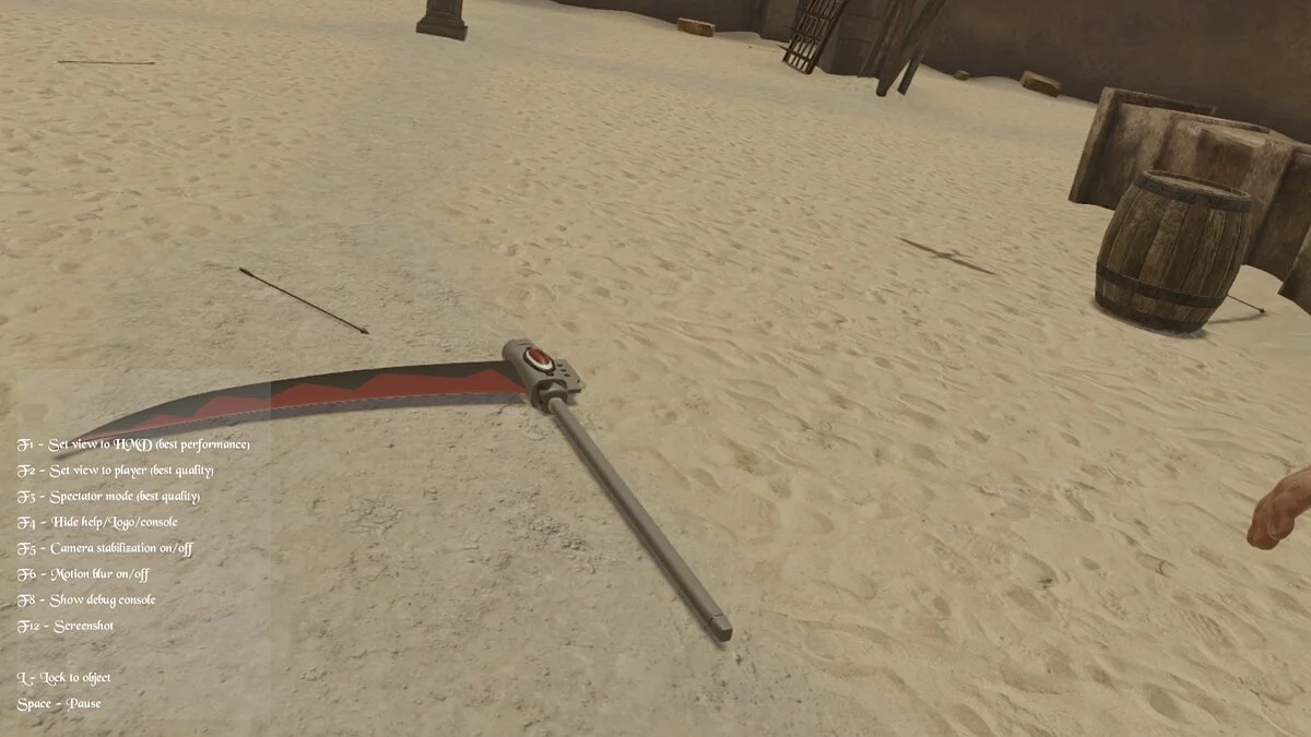 Blade and Sorcery — Коса «Пожиратель душ»