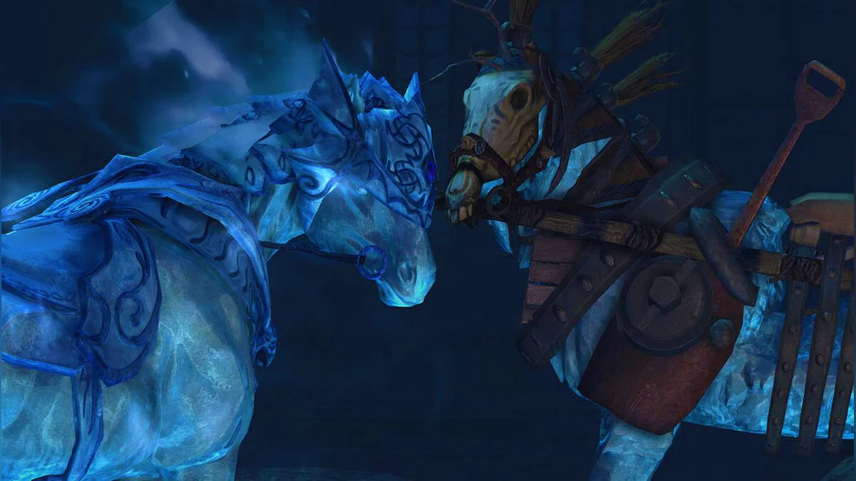 The Elder Scrolls 5: Skyrim Legendary Edition — Морозные лошади