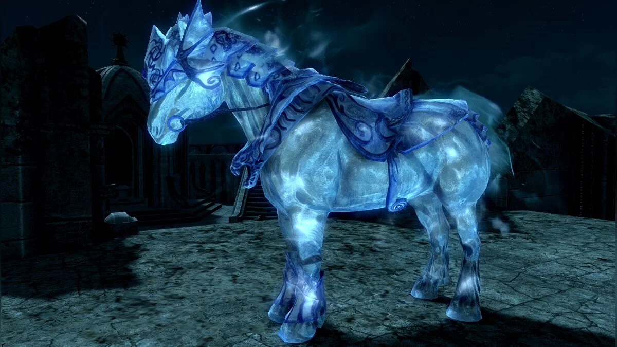 The Elder Scrolls 5: Skyrim Legendary Edition — Zmrznjeni konji