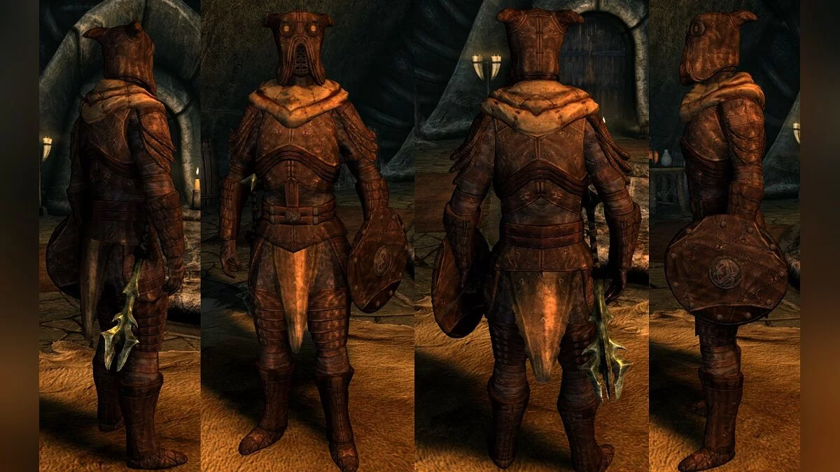 The Elder Scrolls 5: Skyrim Legendary Edition — Кожаные доспехи нетча