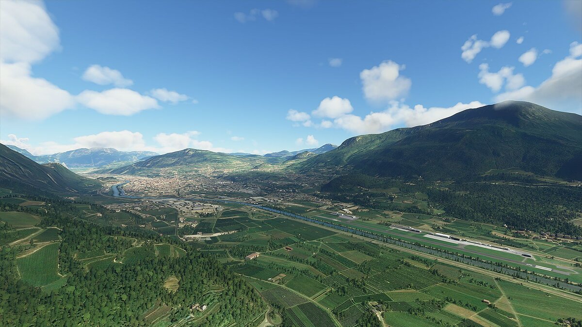 Microsoft Flight Simulator — Trento-Mattarello Airport