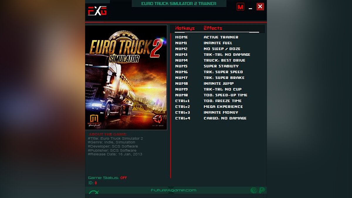 Euro Truck Simulator 2 — Trainer (+14) [1.16.x - v1.38.x.x]