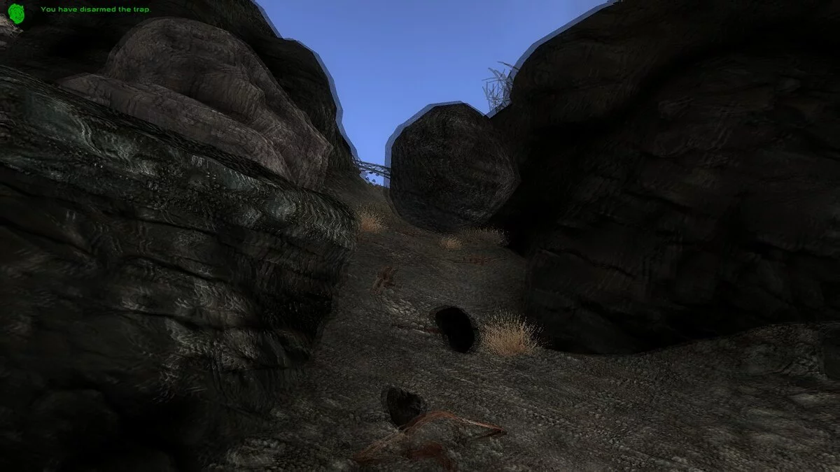 Fallout: New Vegas — Falling boulders without radial blur