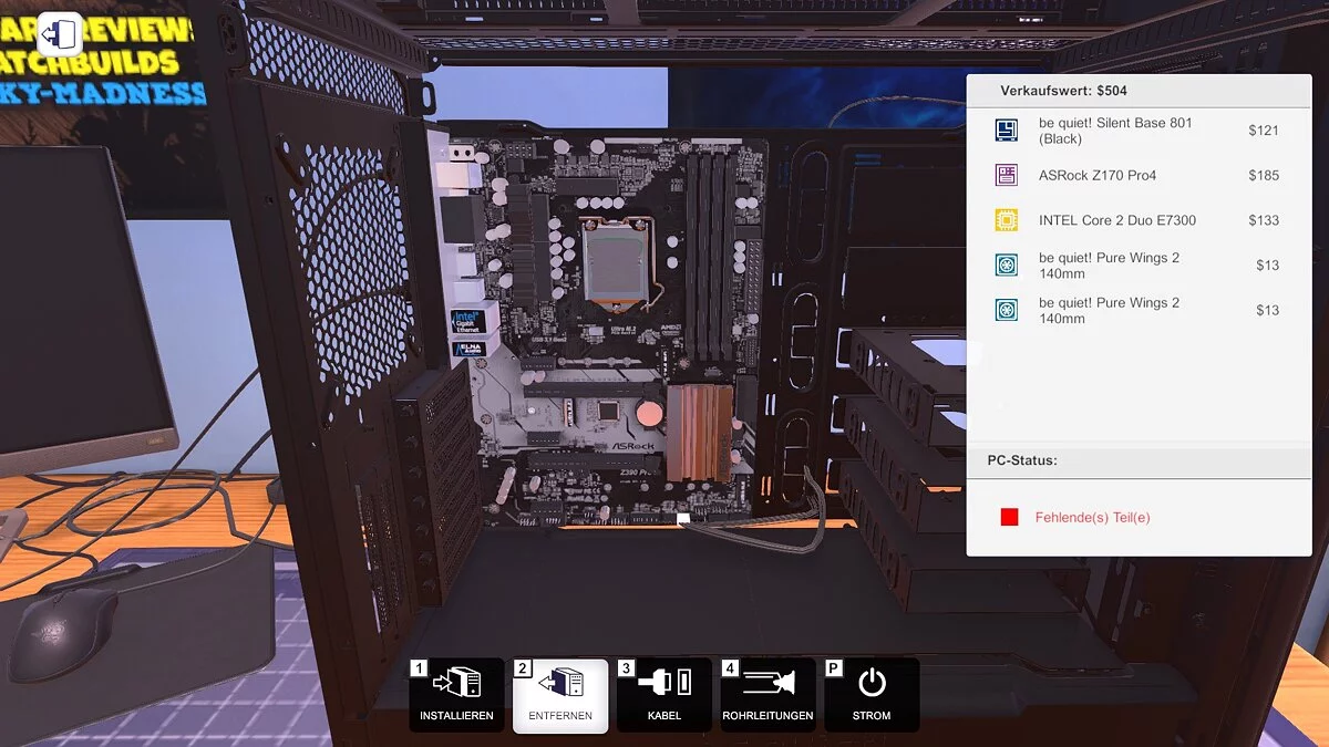 PC Building Simulator — Procesador Intel Core 2 Duo E7300
