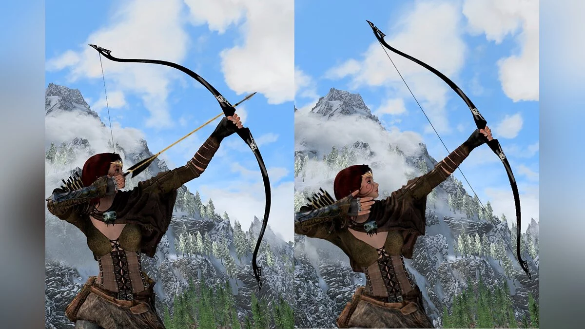 The Elder Scrolls 5: Skyrim Legendary Edition — Черный лук