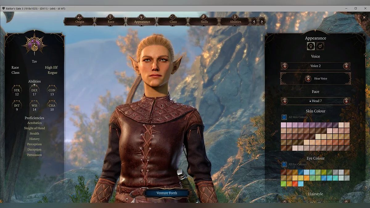 Baldur's Gate 3 — Полная настройка персонажей
