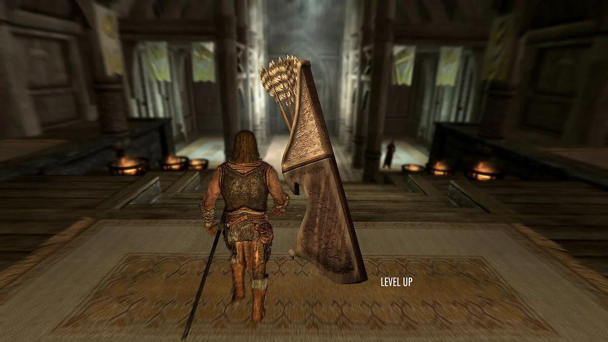 The Elder Scrolls 5: Skyrim Legendary Edition — Улучшенный колчан с луком Ауриэля