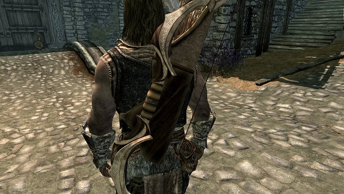 The Elder Scrolls 5: Skyrim Legendary Edition — Улучшенный колчан с луком Ауриэля