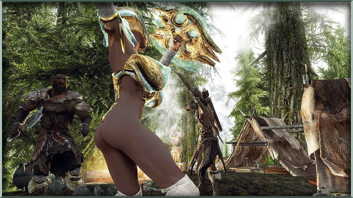 Elder Scrolls 5: Skyrim Special Edition — Сексуальная стеклянная броня