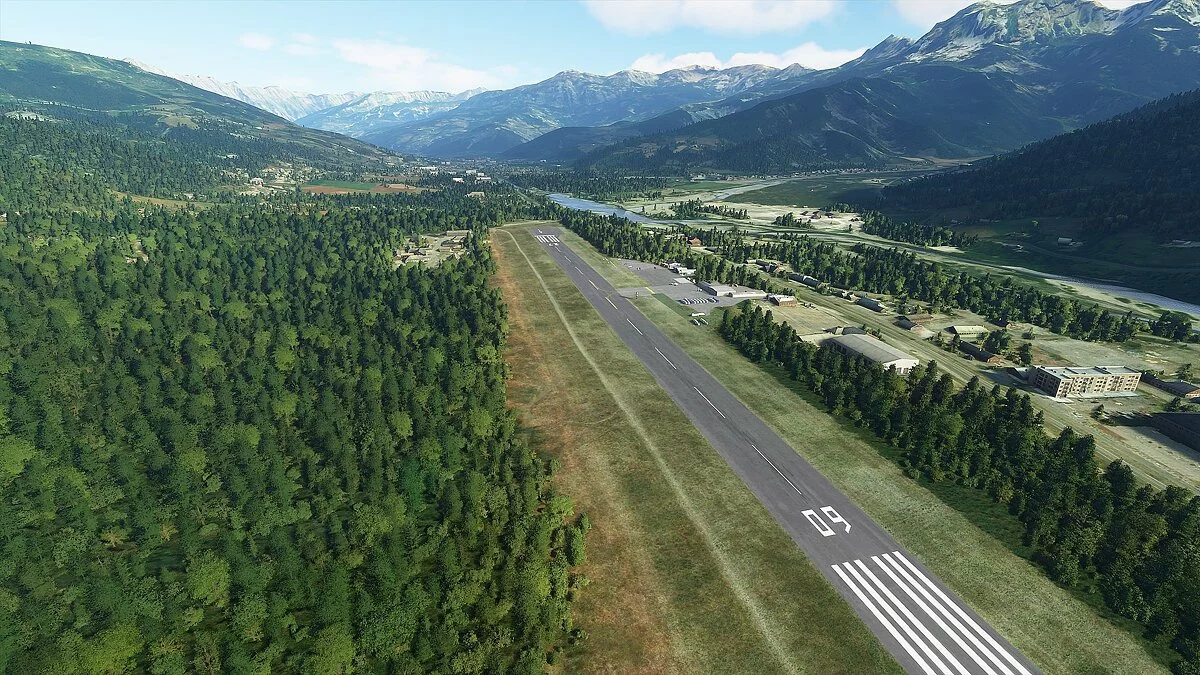 Microsoft Flight Simulator — Barcelonet Saint-Pont airfield