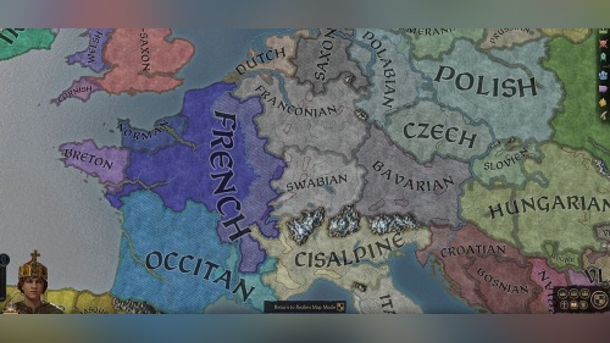 Crusader Kings 3 — Mod Abnegation in Russian