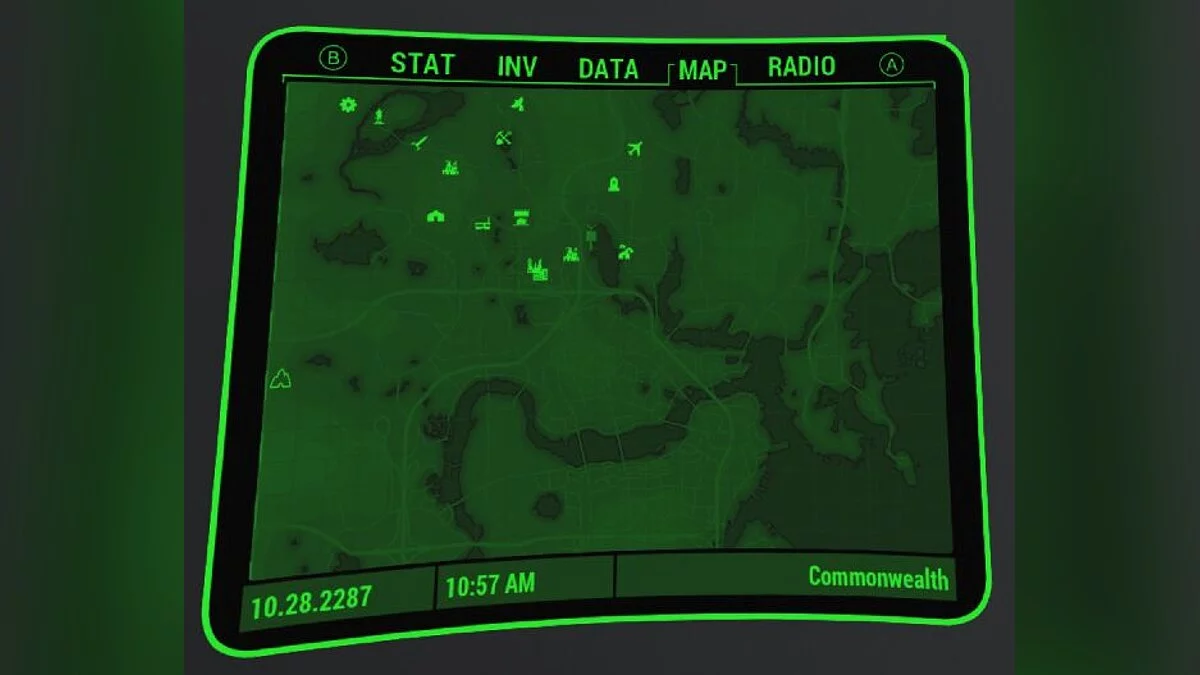 Fallout 4: Game of the Year Edition — Eliminar un marcador en el mapa