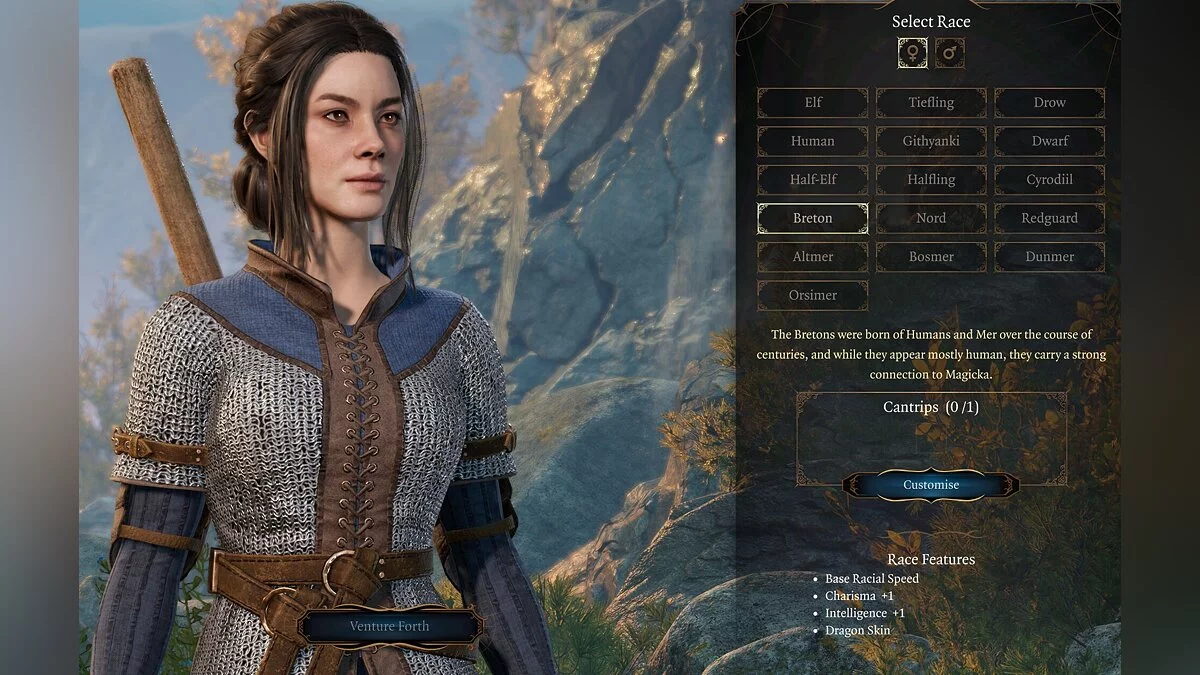 Baldur&#039;s Gate 3 — Расы из вселенной The Elder Scrolls