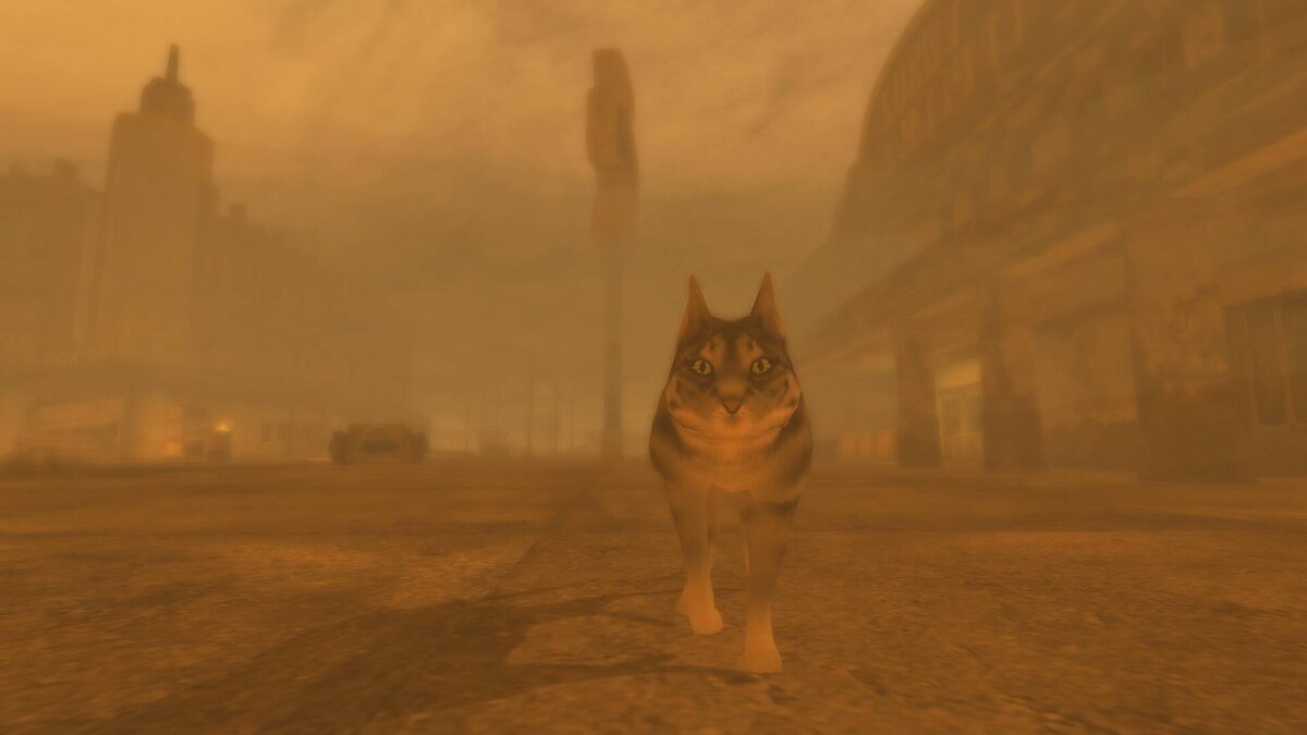 Fallout: New Vegas — Stray cats in the wasteland