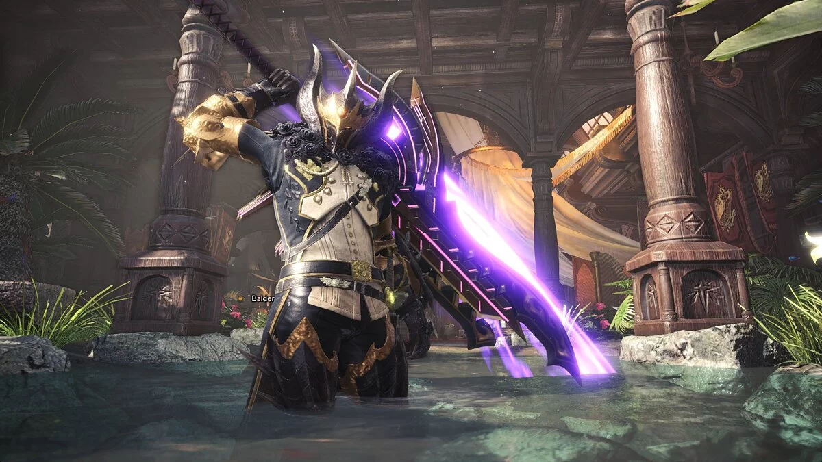 Monster Hunter World: Iceborne — Меч Манадо Голоси з гри Xenoblade Chronicles 2