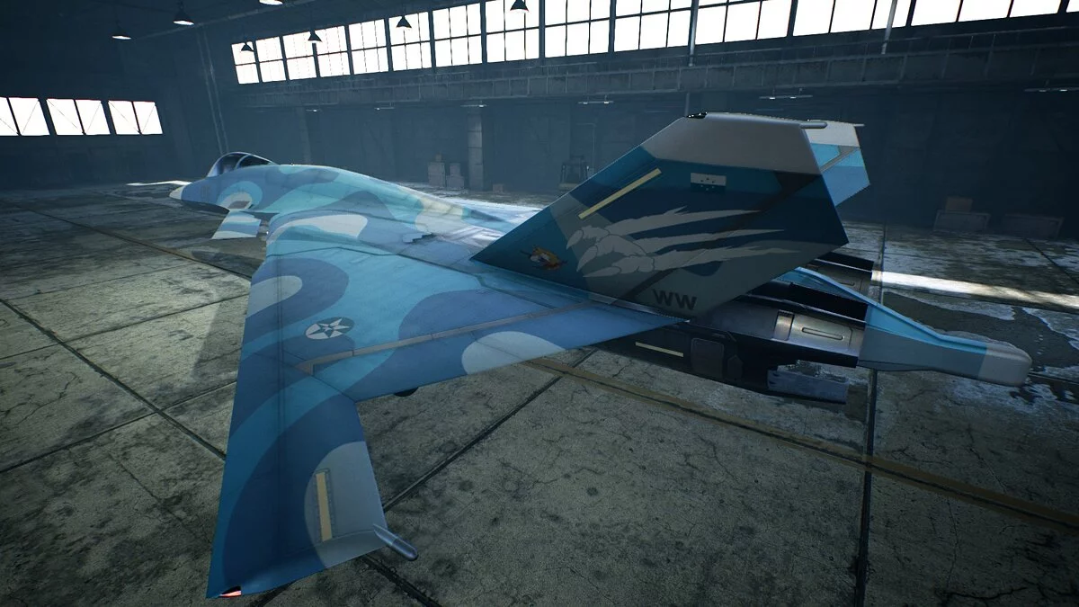 Ace Combat 7: Skies Unknown — CFA-44 у забарвленні Носферату