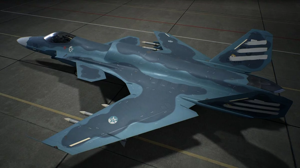 Ace Combat 7: Skies Unknown — Новая раскраска для самолета ASF-X