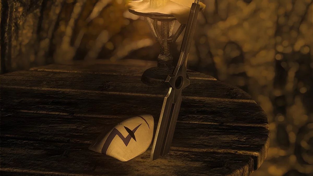 Elder Scrolls 5: Skyrim Special Edition — Сборник оружия из аниме