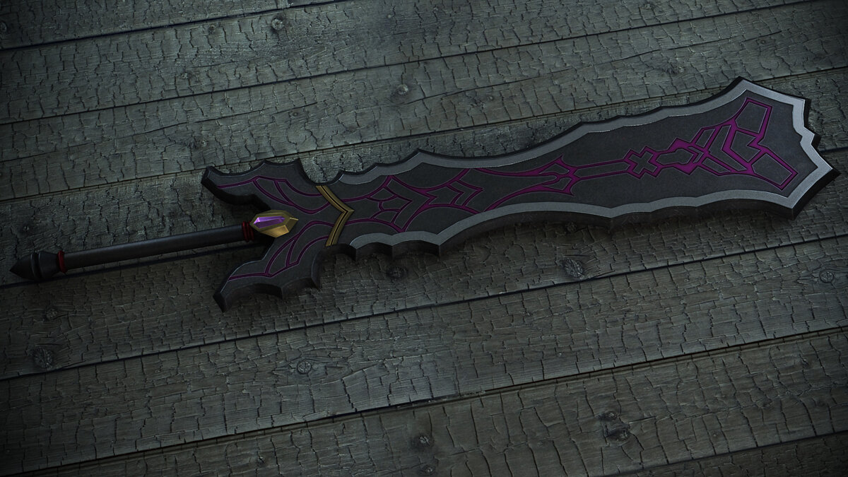 The Elder Scrolls 5: Skyrim Legendary Edition — Laevateinn sword from the anime “Aesthetics of the Lost Hero”