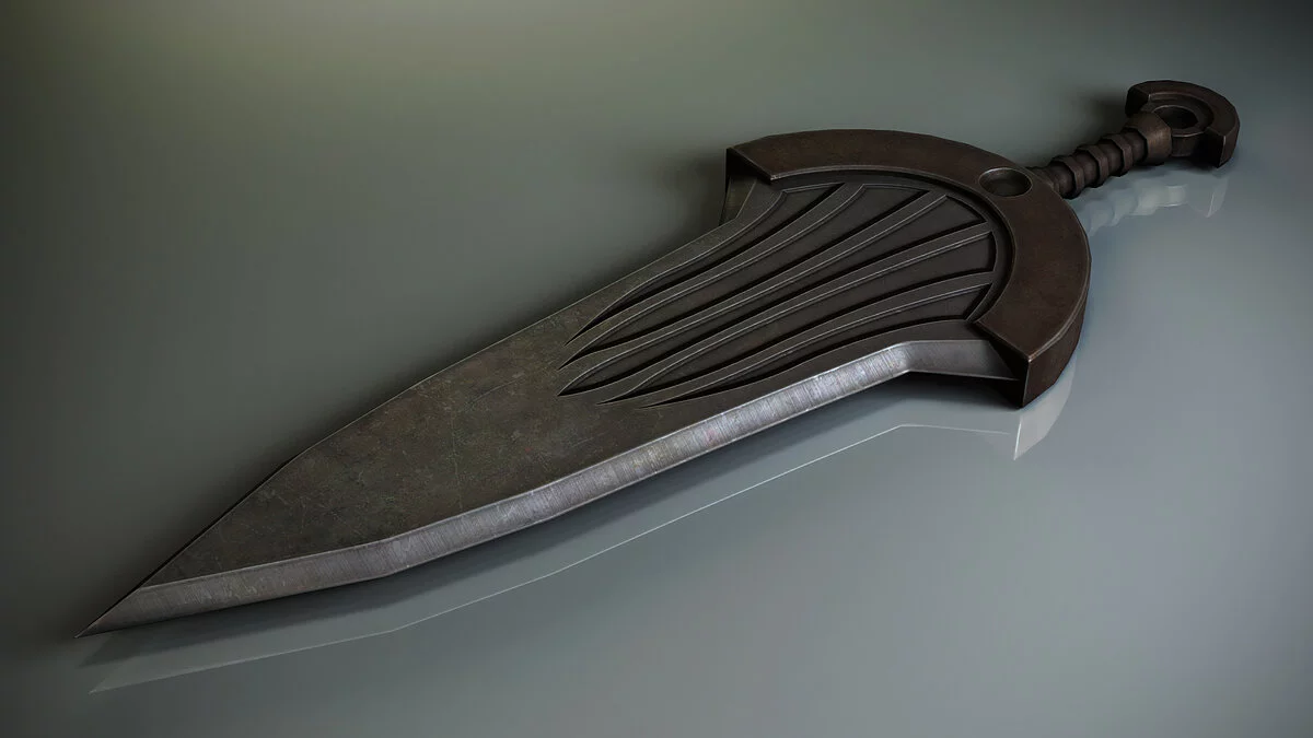 The Elder Scrolls 5: Skyrim Legendary Edition — Akai Sword from the anime “Book of Bantorra”