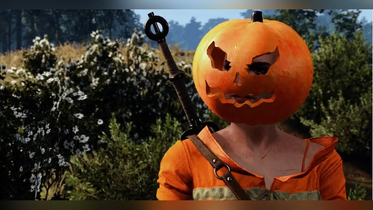 The Witcher 3: Wild Hunt — Ciri in Halloween costume