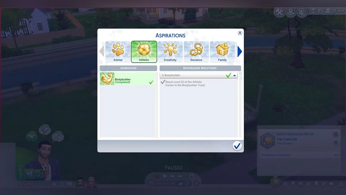 The Sims 4 — Life aspirations