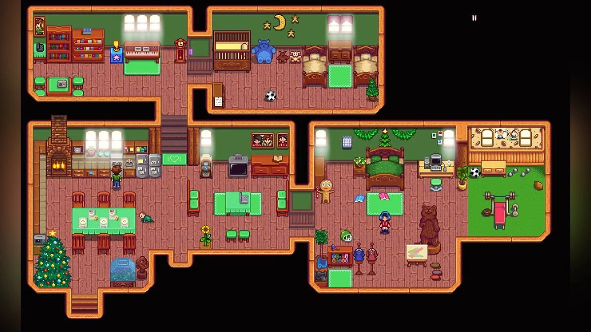 Stardew Valley — Conjunto interior