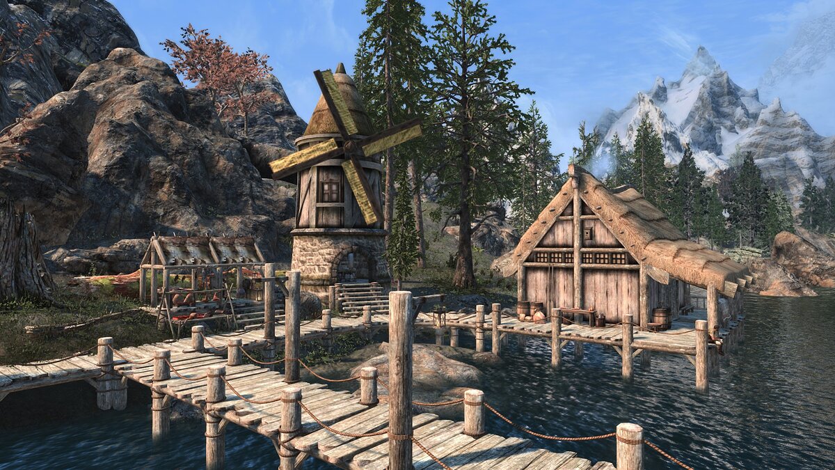 Elder Scrolls 5: Skyrim Special Edition — Oars Rest - new settlement